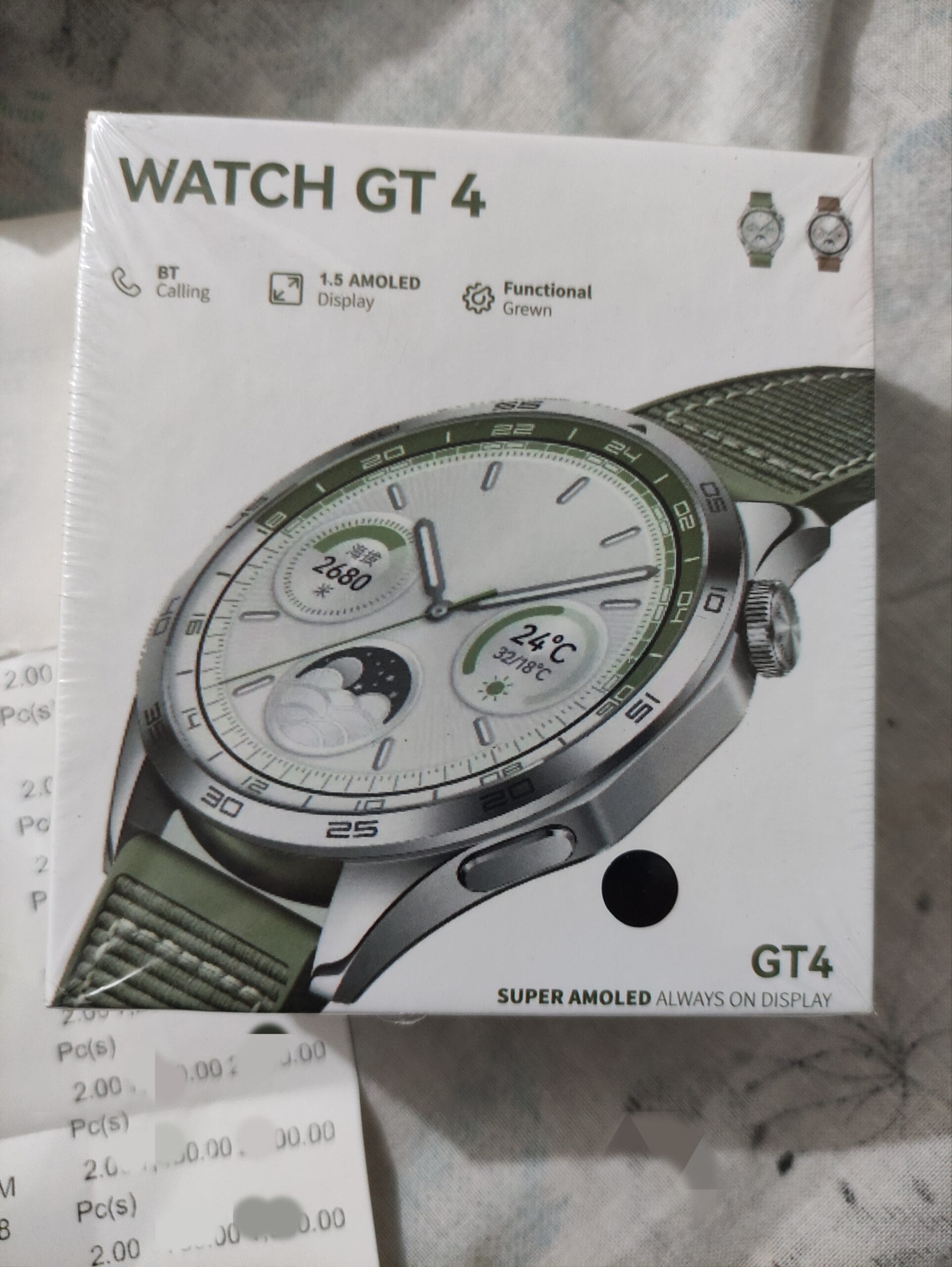 GT4 Max Round Smart Watch