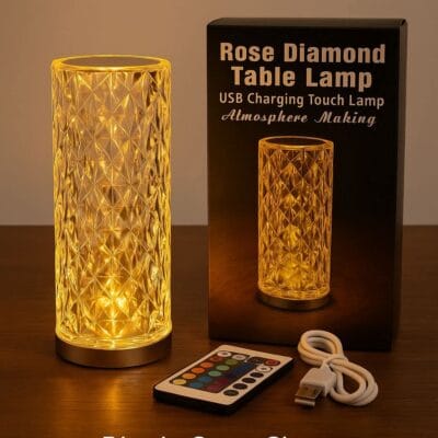 Rose Diamond Table Lamp