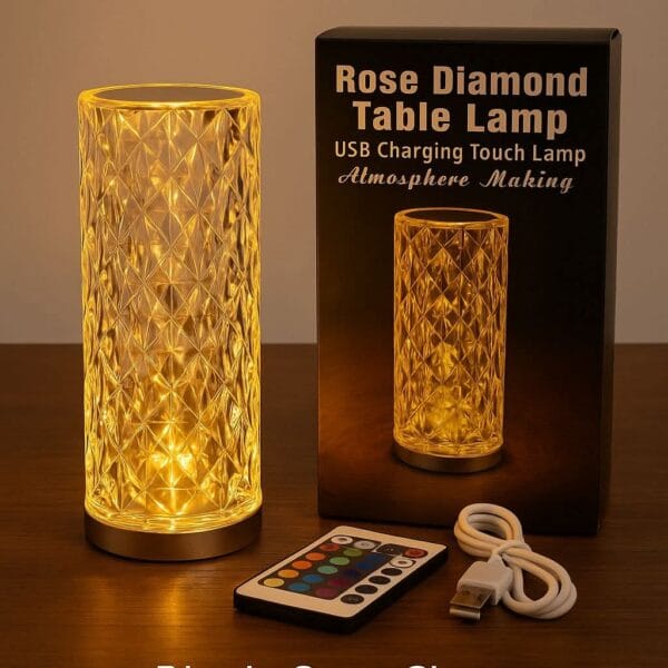 Rose Diamond Table Lamp