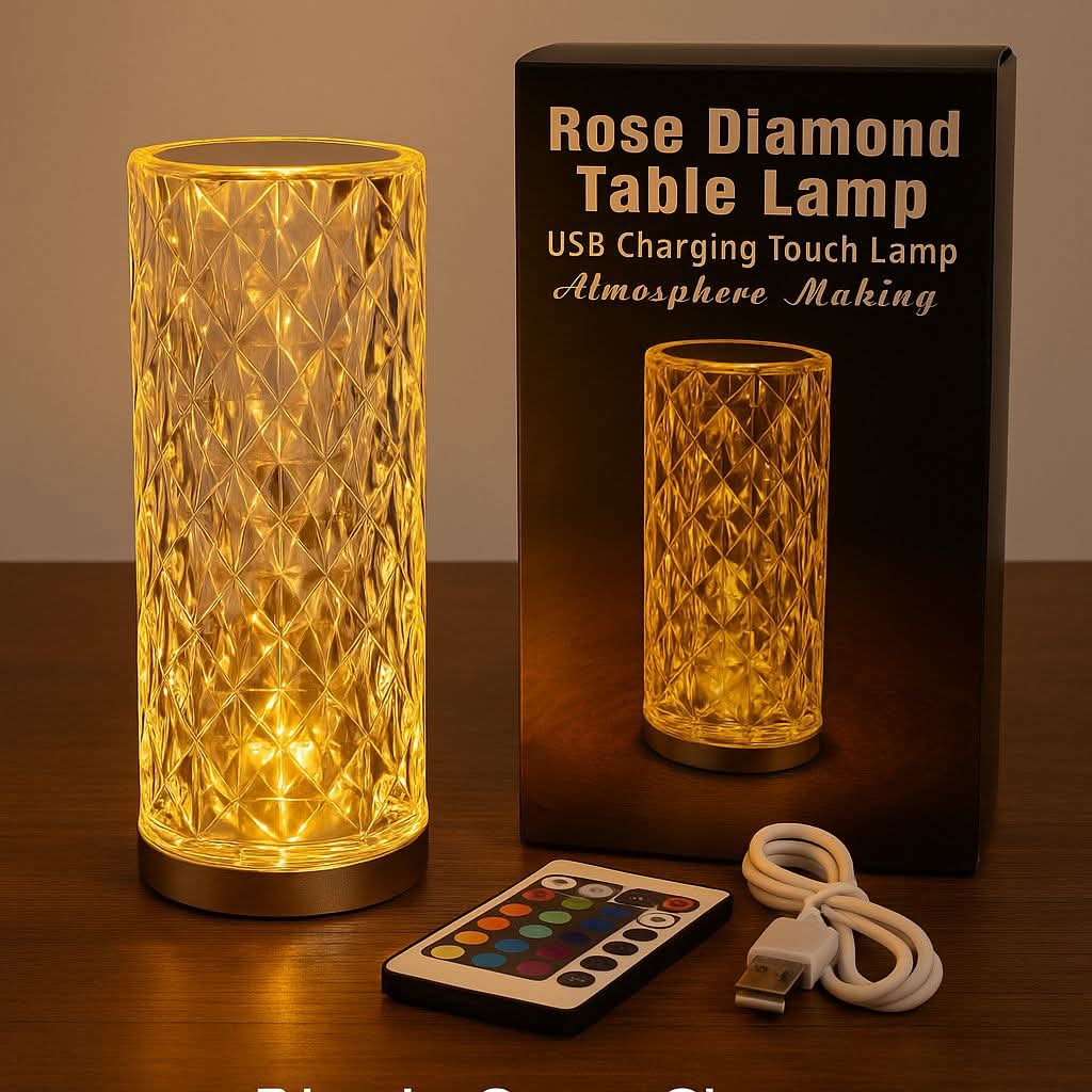 Rose Diamond Table Lamp